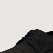 Orlaven Dirk Brogues Derby Black Nubuck Leather Shoes footwear image 5