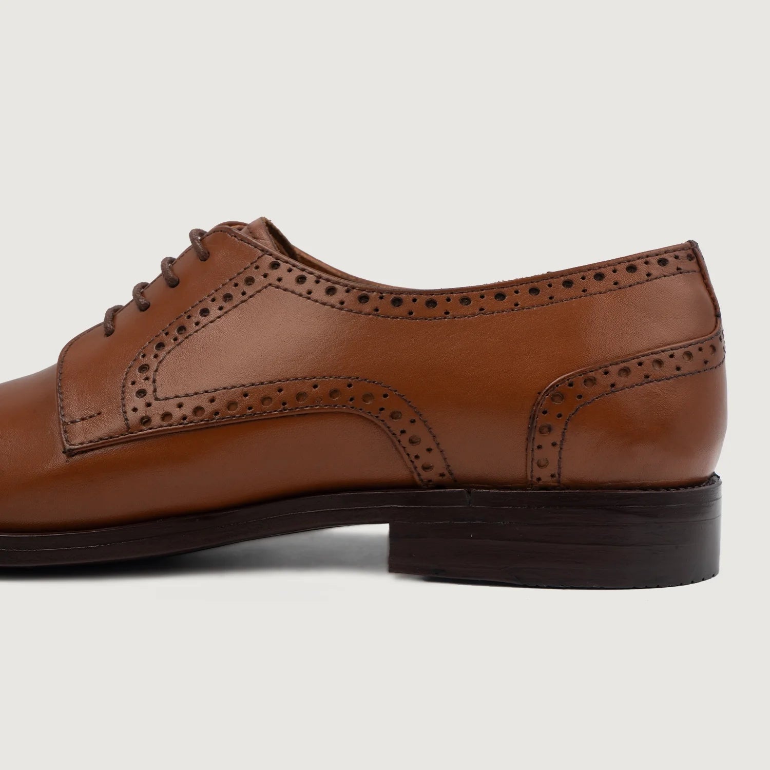 Orlaven Dirk Brogues Derby Tan Leather Shoes footwear image 5