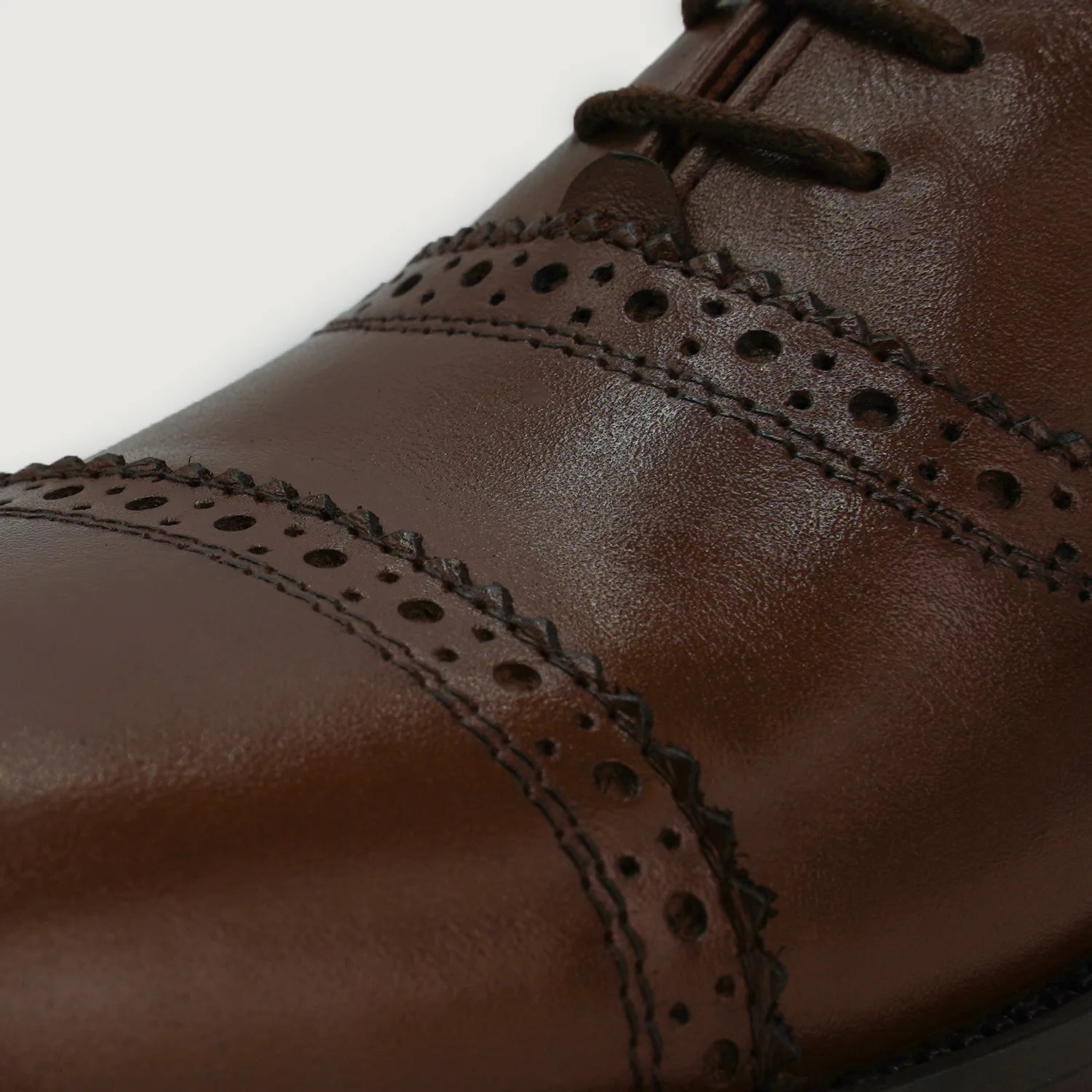 Orlaven Greyson Brogues Oxford Brown Leather Shoes footwear image 5