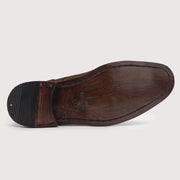 Orlaven Knight Derby Brown Leather Boots footwear image 5