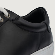 Orlaven Carter Runn Black Leather Sneakers footwear image 6