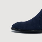 Orlaven Clarkson Chelsea Midnight Blue Suede Leather Boots footwear image 6