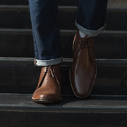 Orlaven Corry Chukka Brown Leather Boots footwear image 6