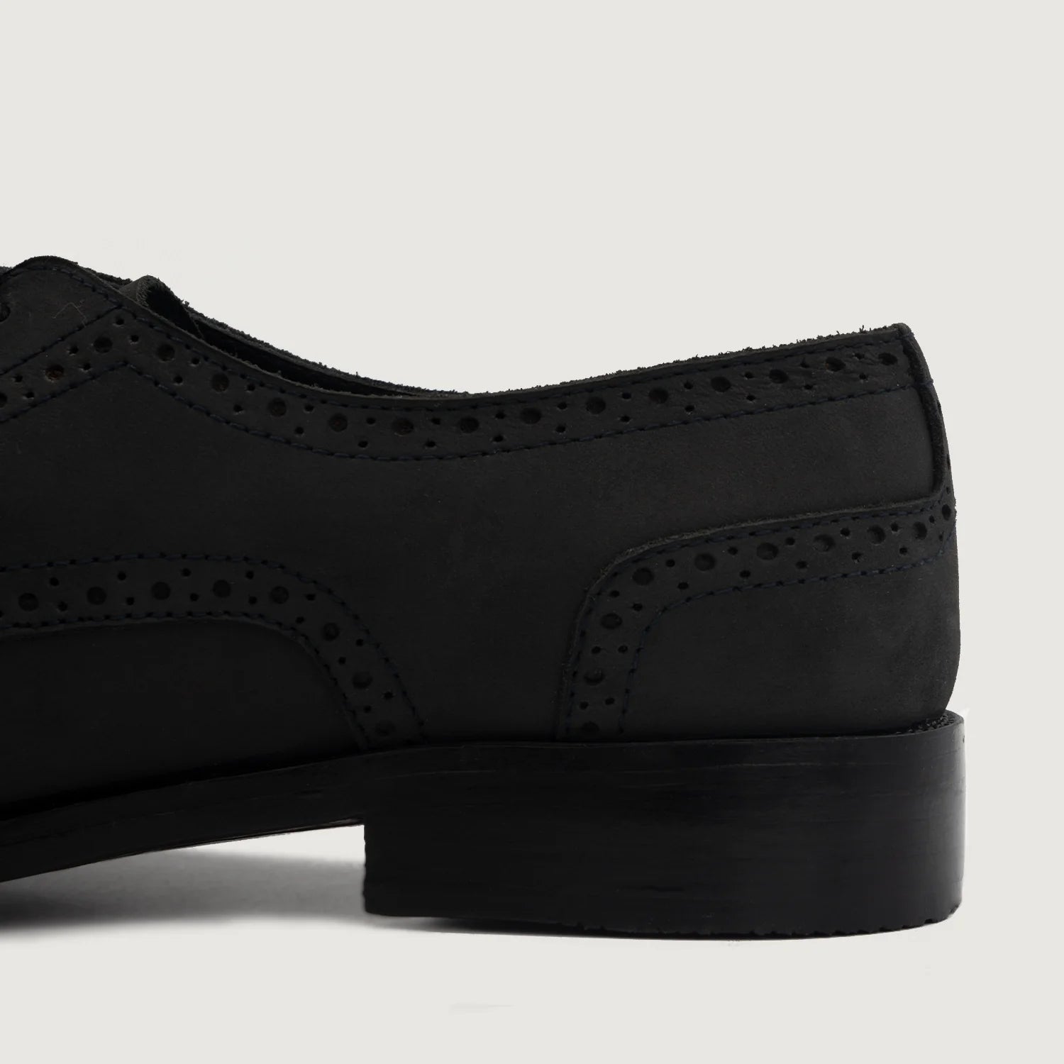 Orlaven Dirk Brogues Derby Black Nubuck Leather Shoes footwear image 6