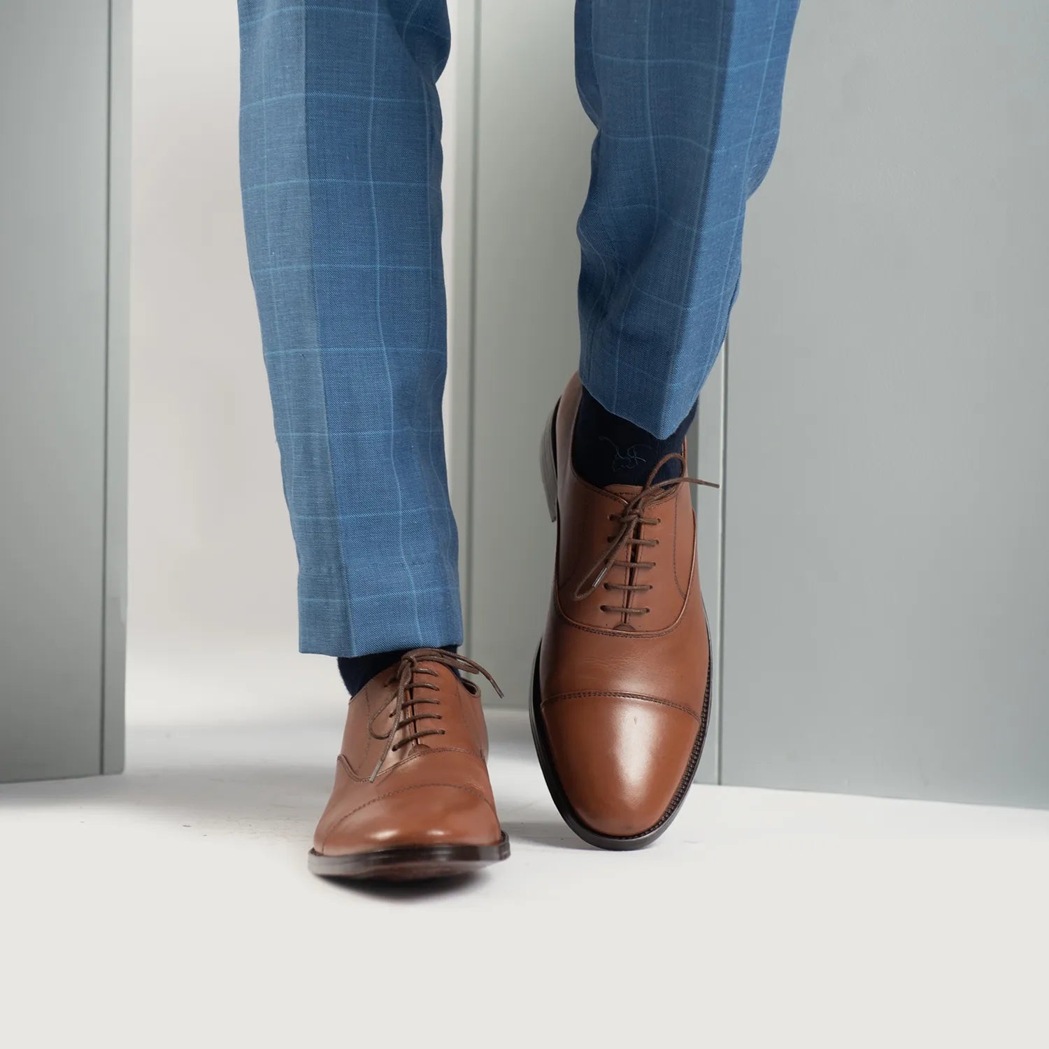 Orlaven Professor Oxford Tan Leather Shoes footwear image 9