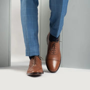 Orlaven Professor Oxford Tan Leather Shoes footwear image 9