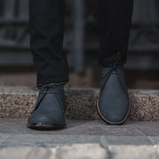 Orlaven Corry Chukka Black Nubuck Leather Boots footwear image 7