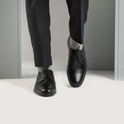 Orlaven Attorney Derby Black Leather Shoes footwear image 7