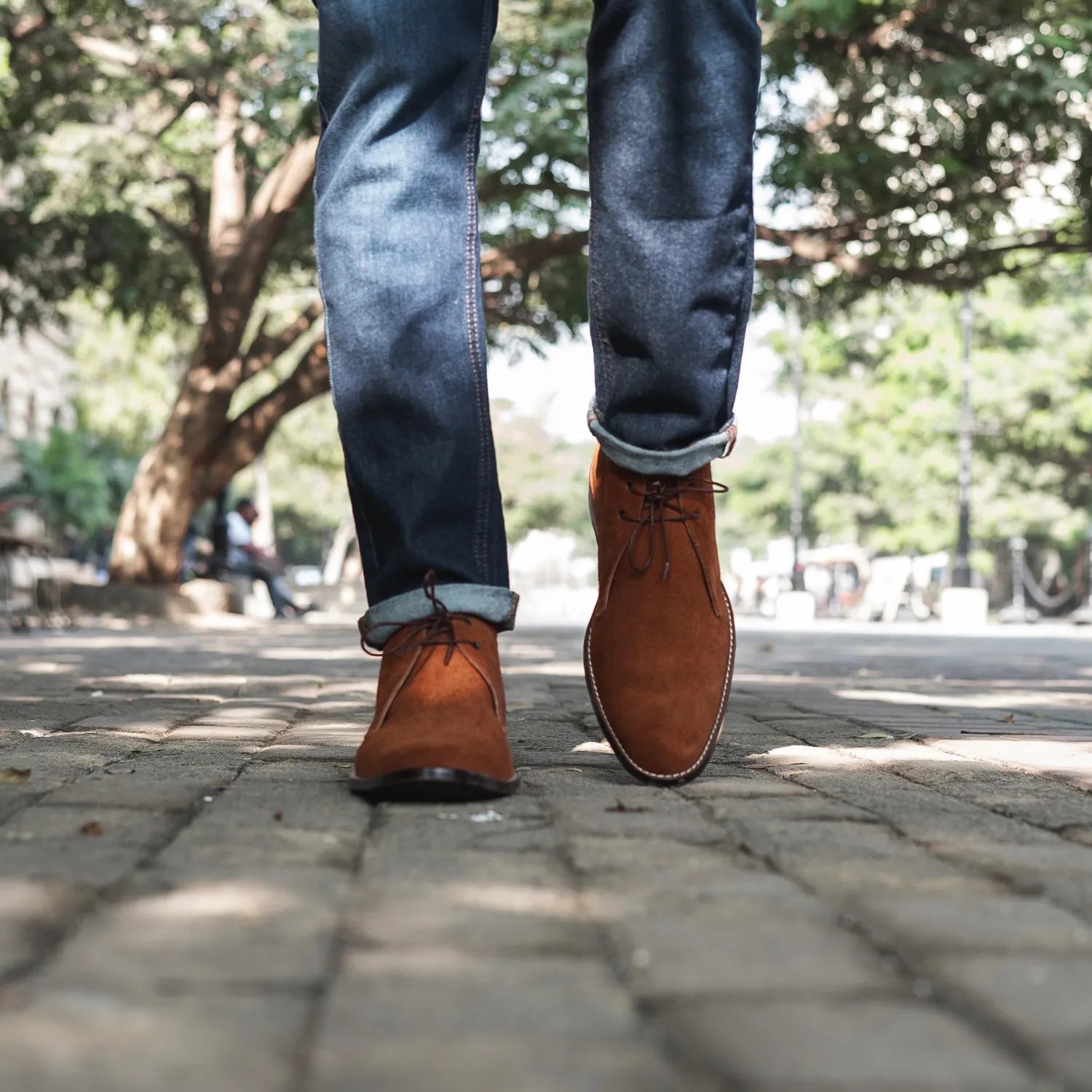 Orlaven Corry Chukka Brown Suede Leather Boots footwear image 7