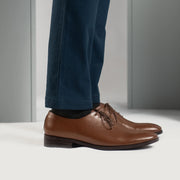Orlaven Director Wholecut Tan Leather Shoes footwear image 7