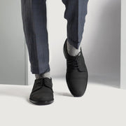 Orlaven Dirk Brogues Derby Black Nubuck Leather Shoes footwear image 7
