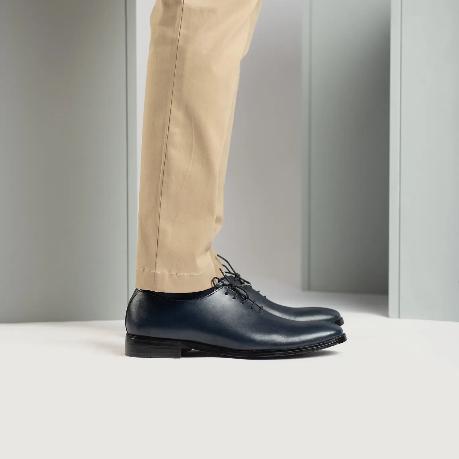 Orlaven Director Wholecut Midnight Blue Leather Shoes footwear image 8