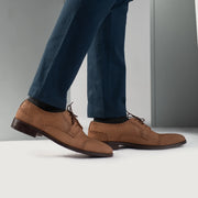 Orlaven Dirk Brogues Derby Brown Nubuck Leather Shoes footwear image 8
