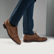 Orlaven Greyson Brogues Oxford Oil Pull-up Brown Leather Shoes footwear image 8