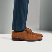 Orlaven Attorney Derby Brown Suede Leather Shoes footwear image 9