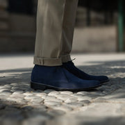 Orlaven Corry Chukka Midnight Blue Suede Leather Boots footwear image 9