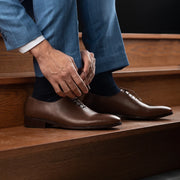 Orlaven Director Wholecut Brown Leather Shoes footwear image 9