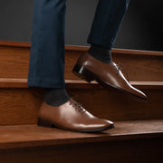 Orlaven Director Wholecut Tan Leather Shoes footwear image 9