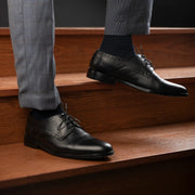 Orlaven Dirk Brogues Derby Black Leather Shoes footwear image 9