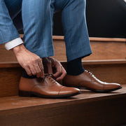 Orlaven Professor Oxford Tan Leather Shoes footwear image 4