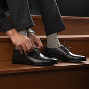 Orlaven Attorney Derby Black Leather Shoes footwear image 10
