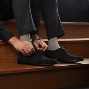Orlaven Attorney Derby Black Suede Leather Shoes footwear image 10