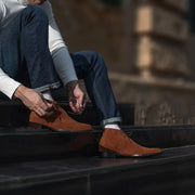 Orlaven Corry Chukka Brown Suede Leather Boots footwear image 10