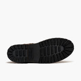 Authentic Full-Grain Leather Grain Texture & Heavy-Duty Seam Stitching Detail