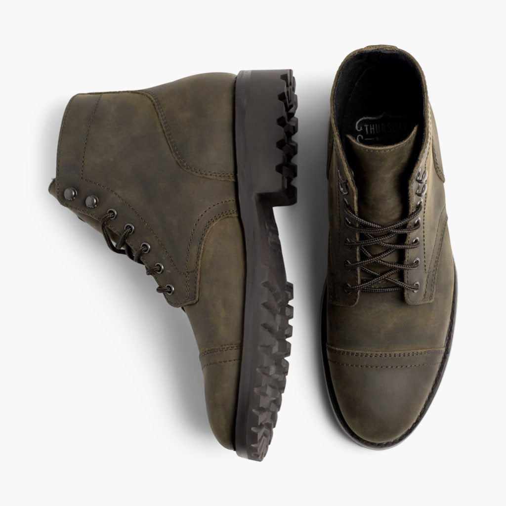 Orlaven Captain StormKing® | Dark Olive Matte footwear image 3