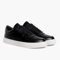 Women's Court Black Leather Sneakers