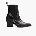 Icon Black Leather Boots