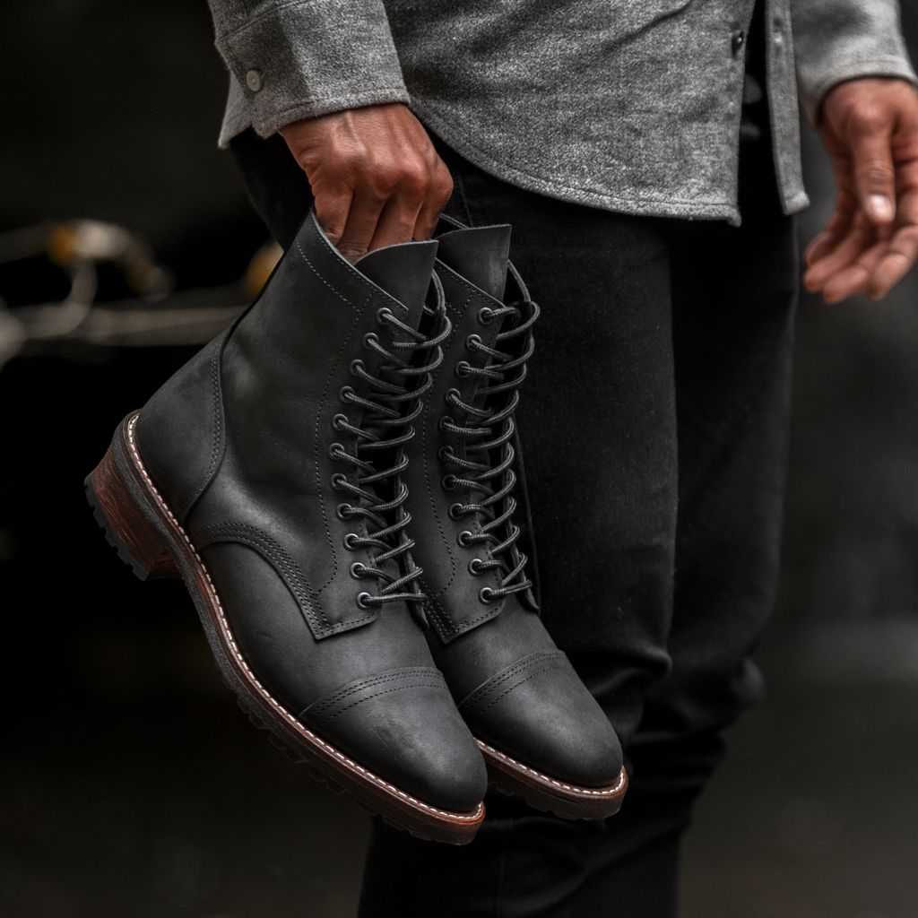 Orlaven Logger | Black Matte footwear image 7