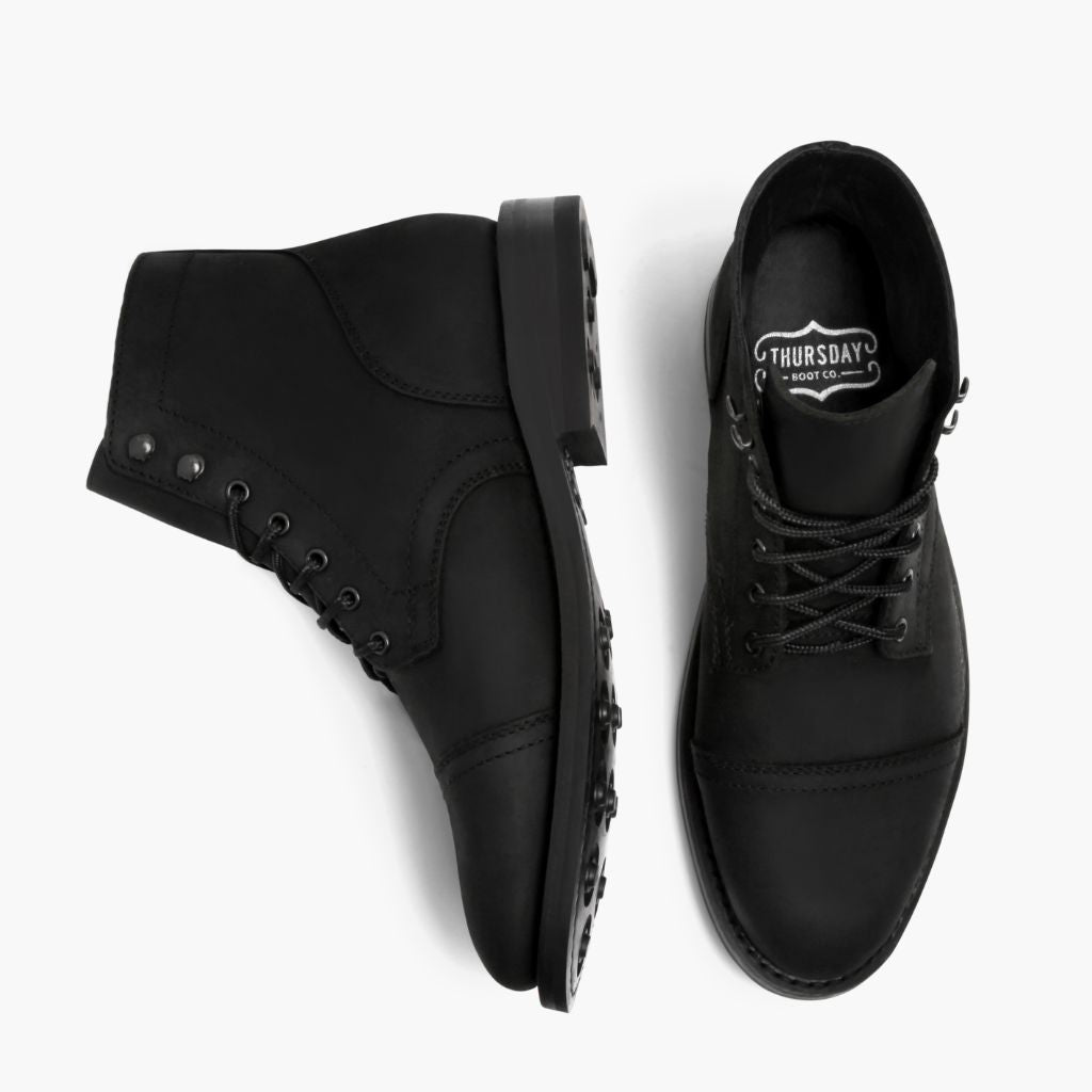 Orlaven Captain | Black Matte footwear image 3