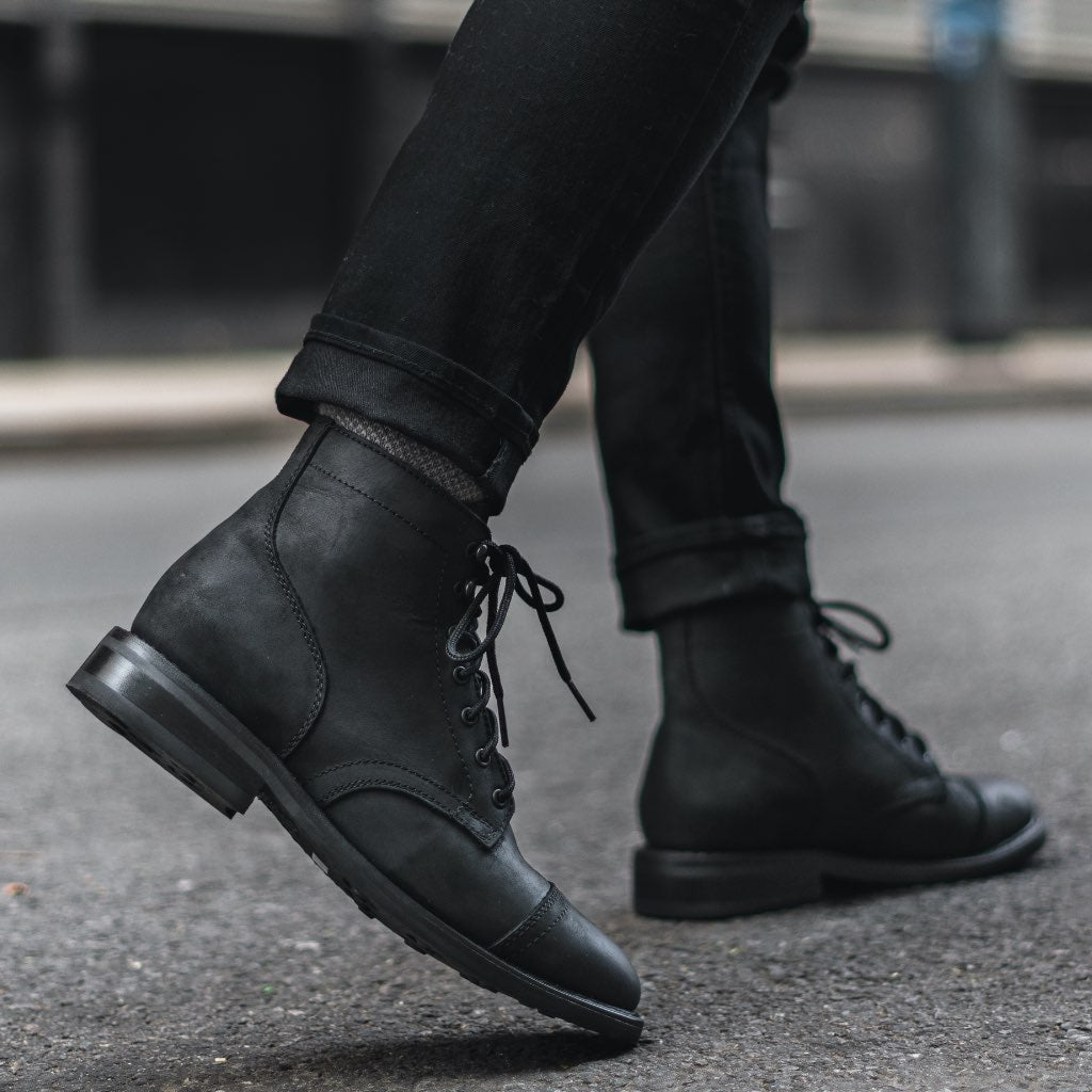 Orlaven Captain | Black Matte footwear image 6