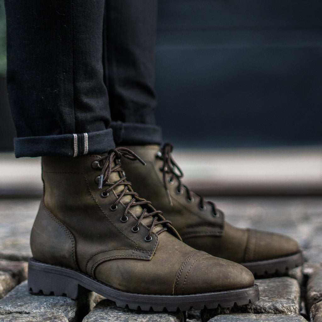 Orlaven Captain StormKing® | Dark Olive Matte footwear image 5