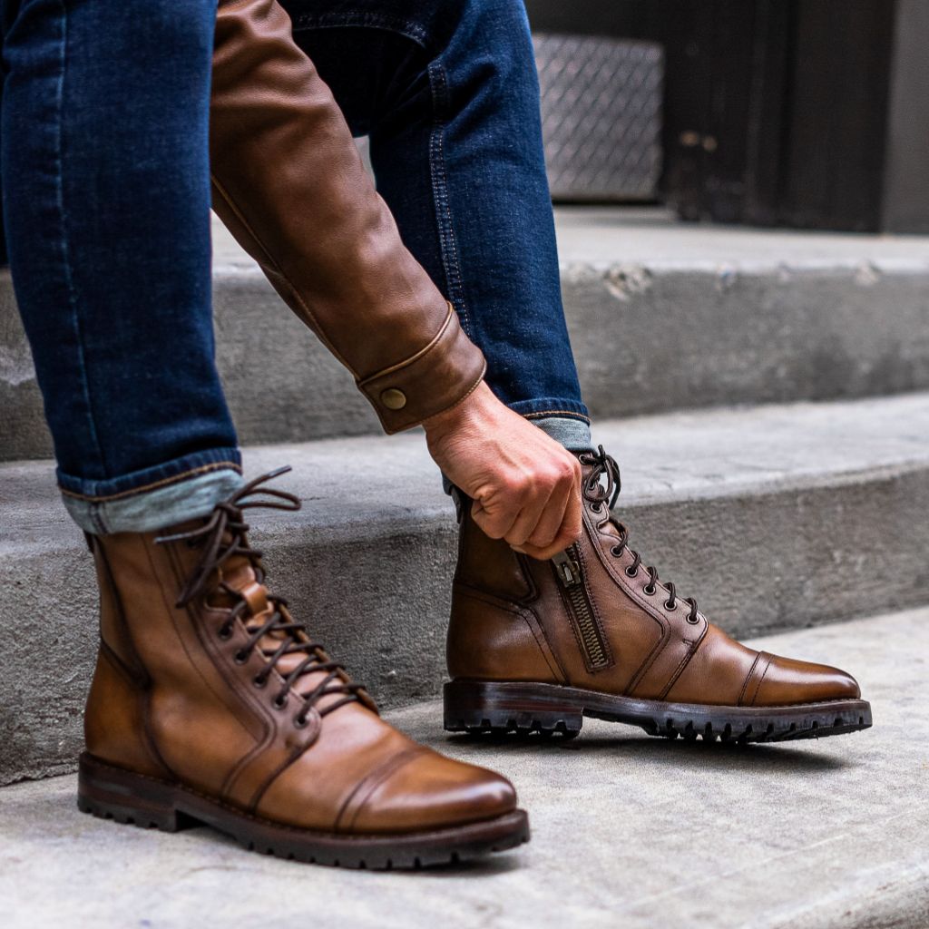 Orlaven Casa Moto | Amber Wheat footwear image 6