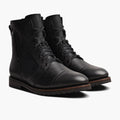 Casa Moto Black Leather Boots
