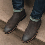 Cushioned Leather Insole & Ergonomic Arch Support Construction Detail
