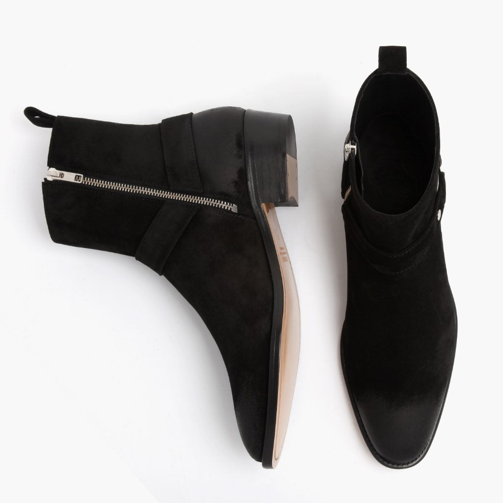 Orlaven Harness | Black Suede footwear image 3