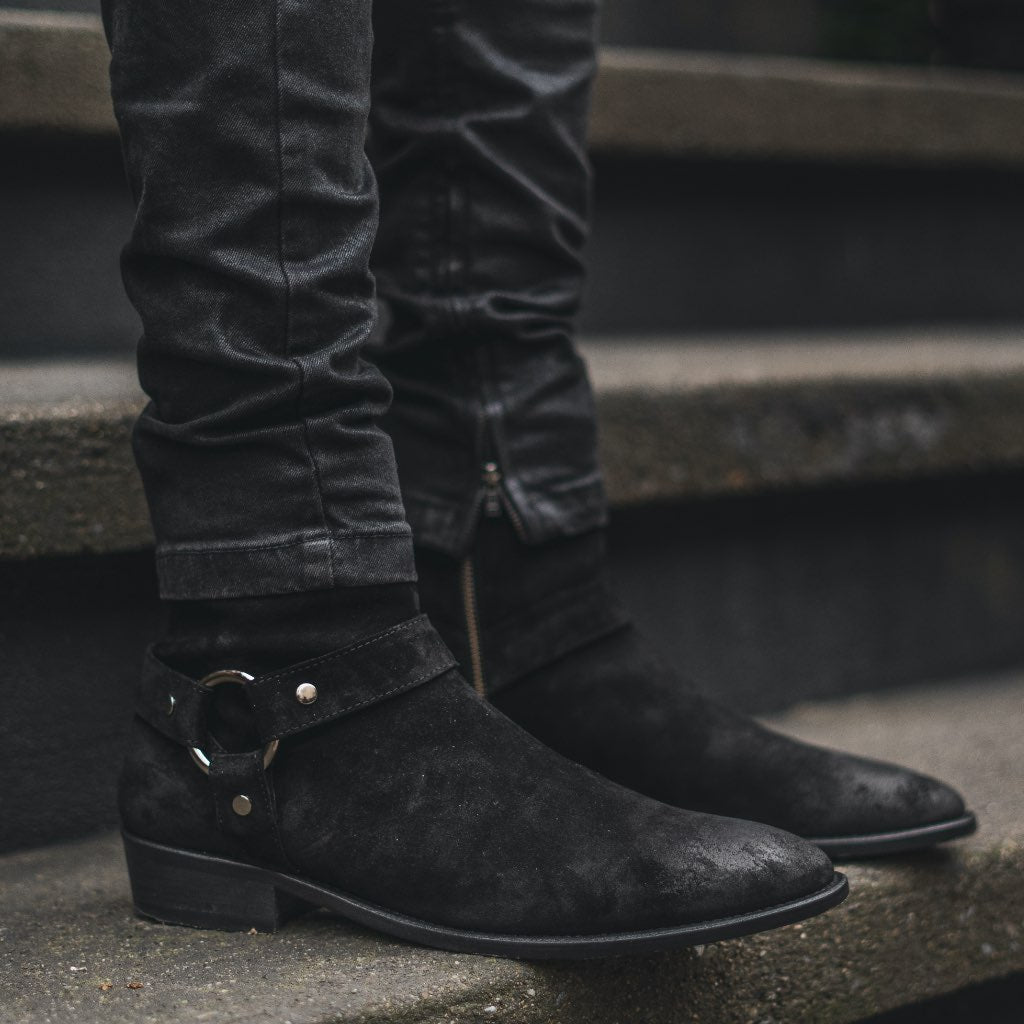 Orlaven Harness | Black Suede footwear image 6
