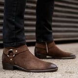 Cushioned Leather Insole & Ergonomic Arch Support Construction Detail