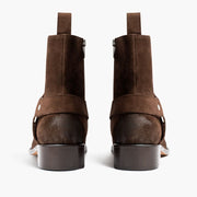 Orlaven Harness | Dark Brown Suede footwear image 4