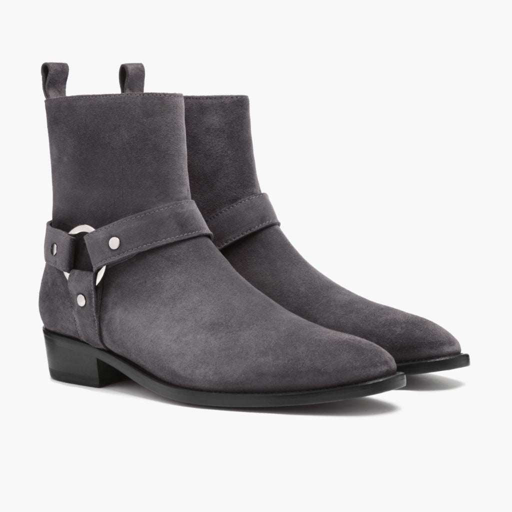 Orlaven Harness | Grey Suede footwear image 1