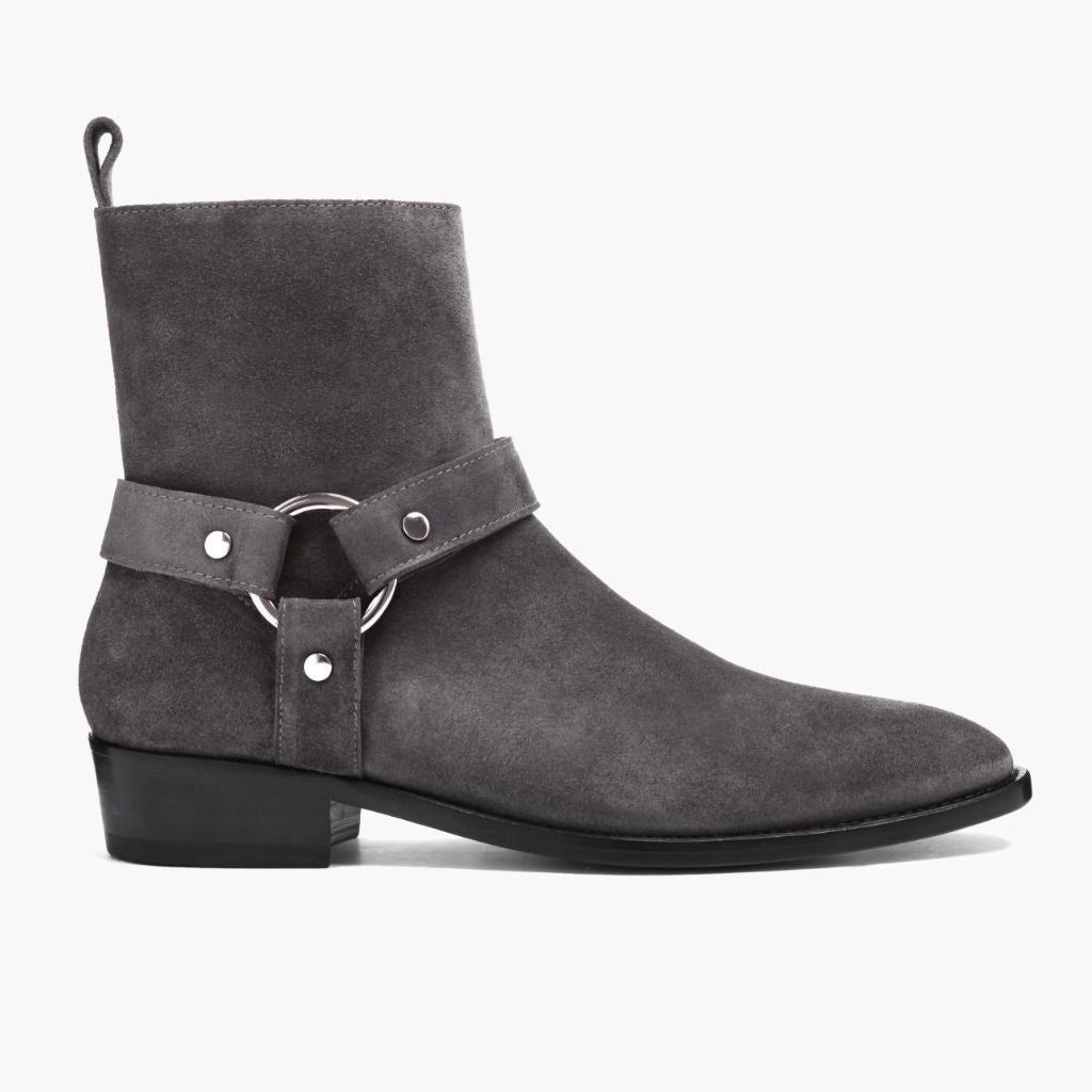 Orlaven Harness | Grey Suede footwear image 2
