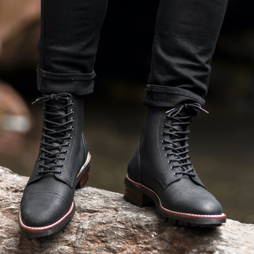 Orlaven Logger | Black Matte footwear image 5