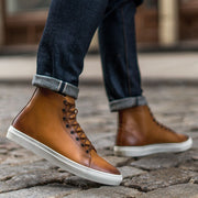 Orlaven Premier High Top | Toffee footwear image 5