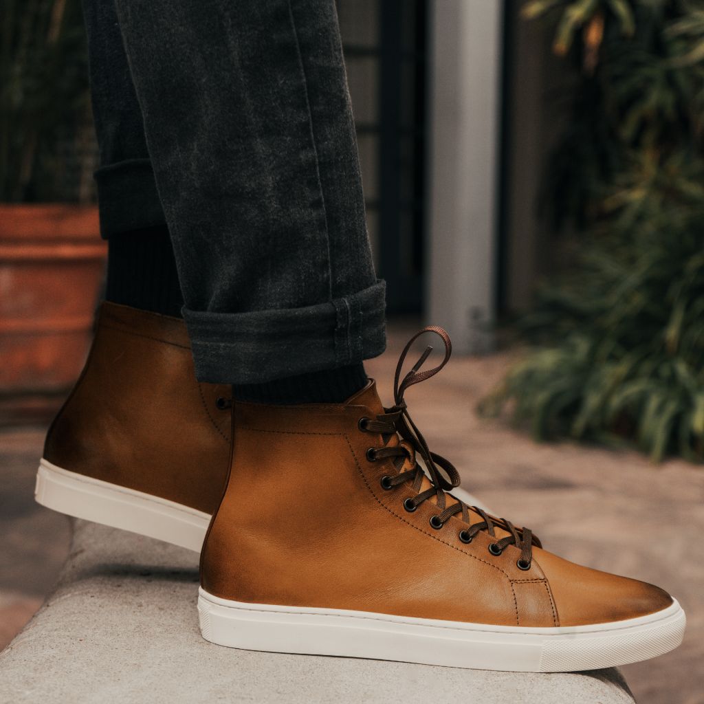 Orlaven Premier High Top | Toffee footwear image 6