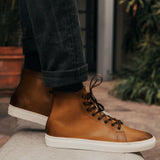 Cushioned Leather Insole & Ergonomic Arch Support Construction Detail