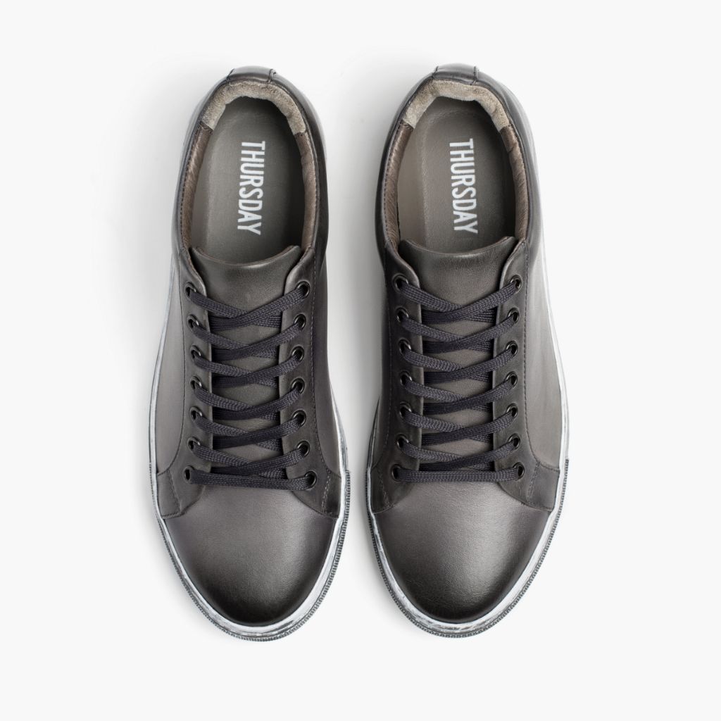 Orlaven Premier Low Top | Distressed Grey footwear image 3