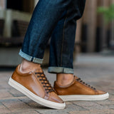 Cushioned Leather Insole & Ergonomic Arch Support Construction Detail